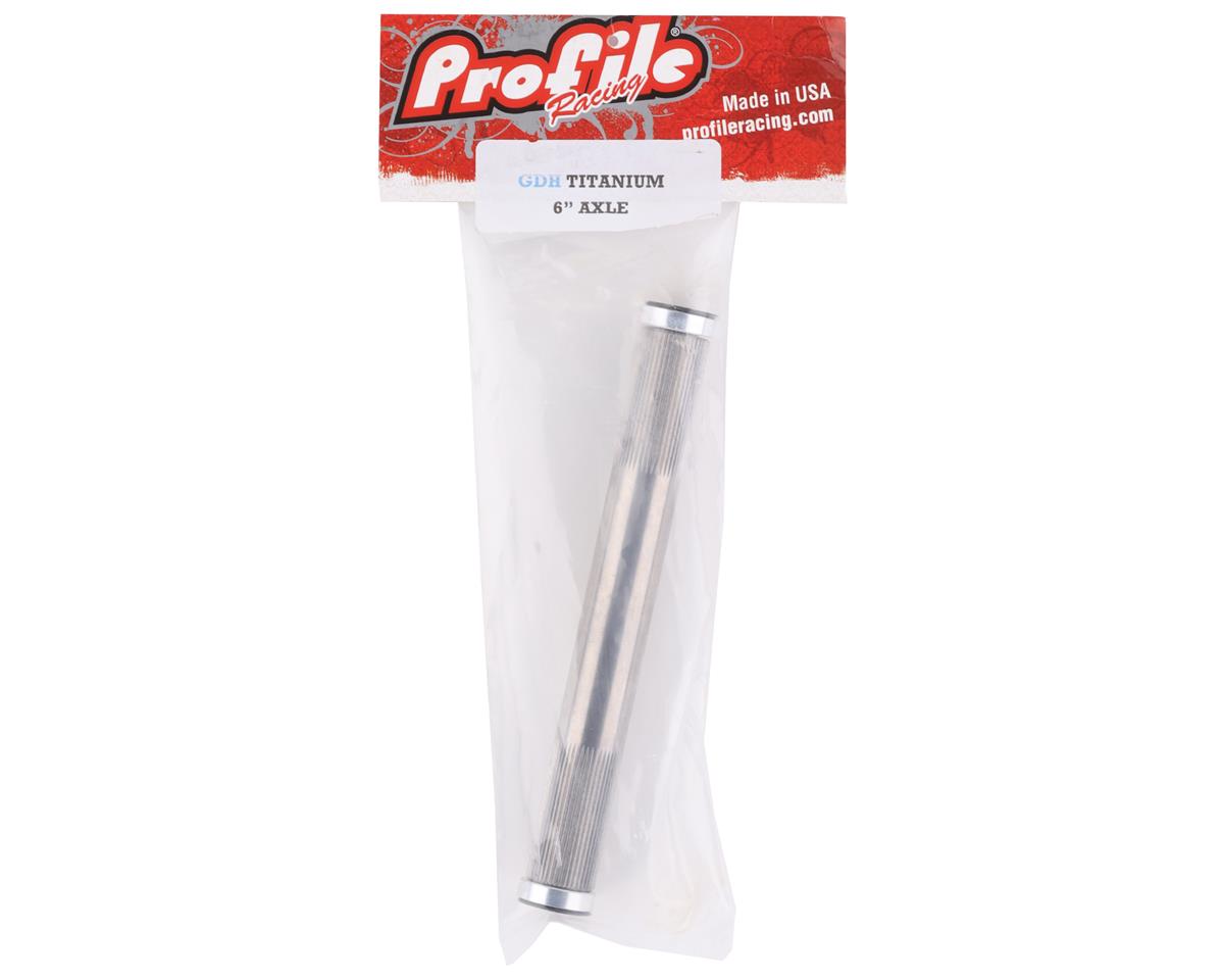 Profile Racing GDH Titanium Spindle (6") (19mm)