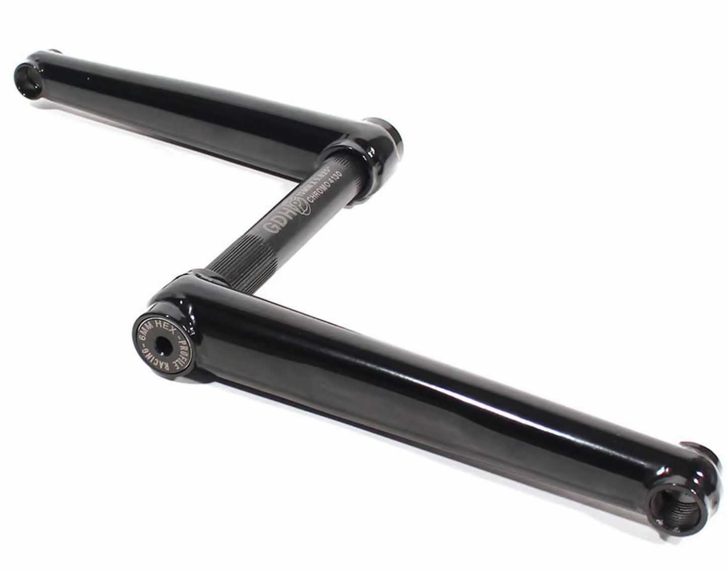 Profile Racing No Boss GDH Crankset (Black) (165mm)