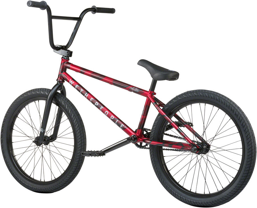 We The People Audio 22" BMX Bike - 21.9" TT, Matt Aqua Red