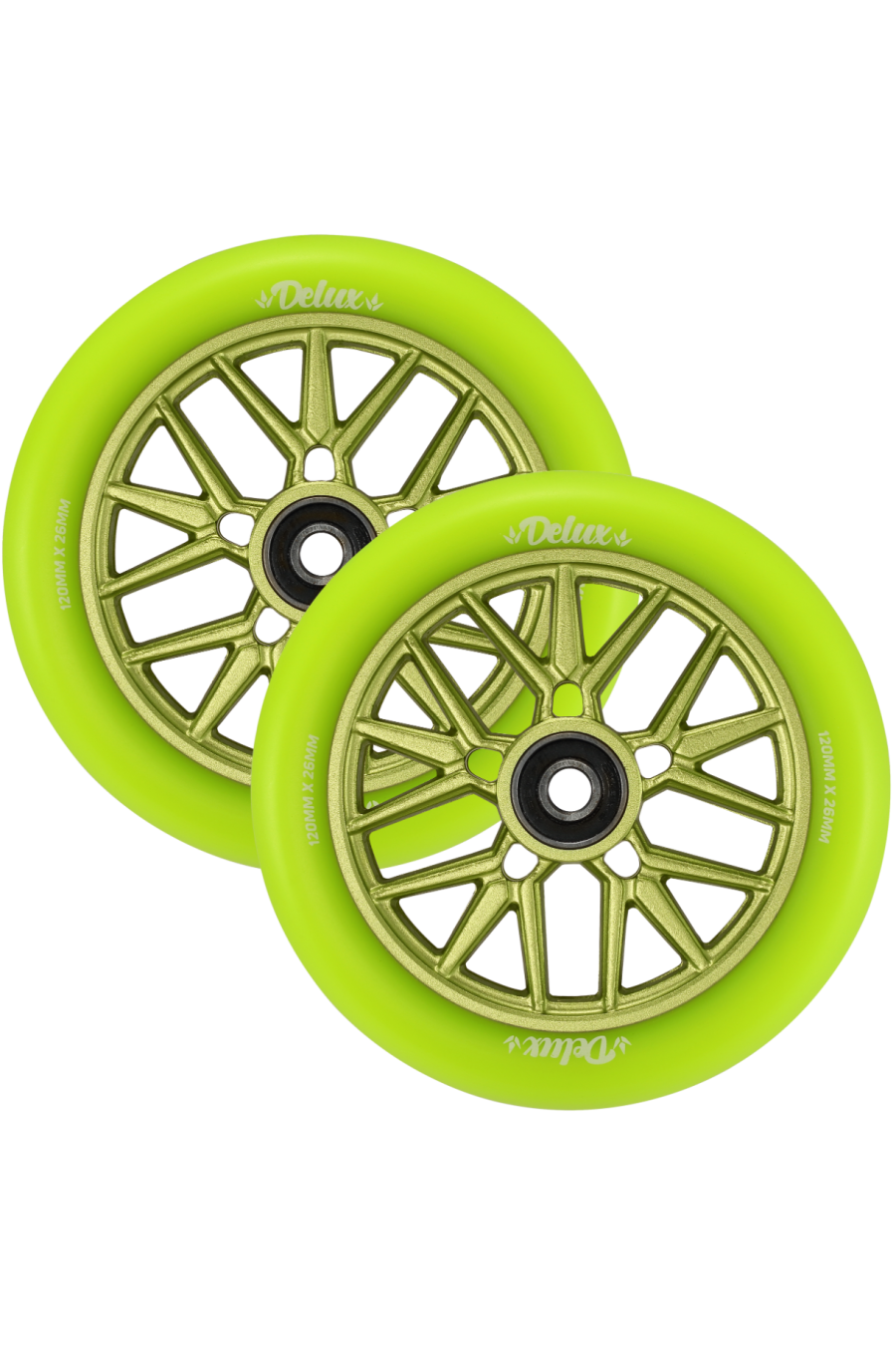 Envy Delux Wheels 120mm