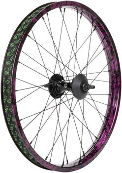 Salt EX Front Wheel Purple Splatter