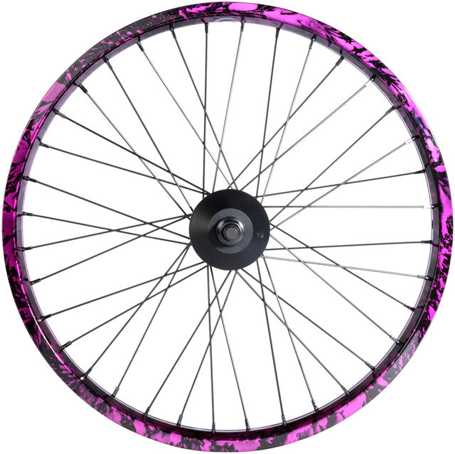 Salt EX Rear Wheel Purple Splatter RHD