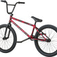 We The People Audio 22" BMX Bike - 21.9" TT, Matt Aqua Red