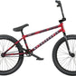 We The People Audio 22" BMX Bike - 21.9" TT, Matt Aqua Red